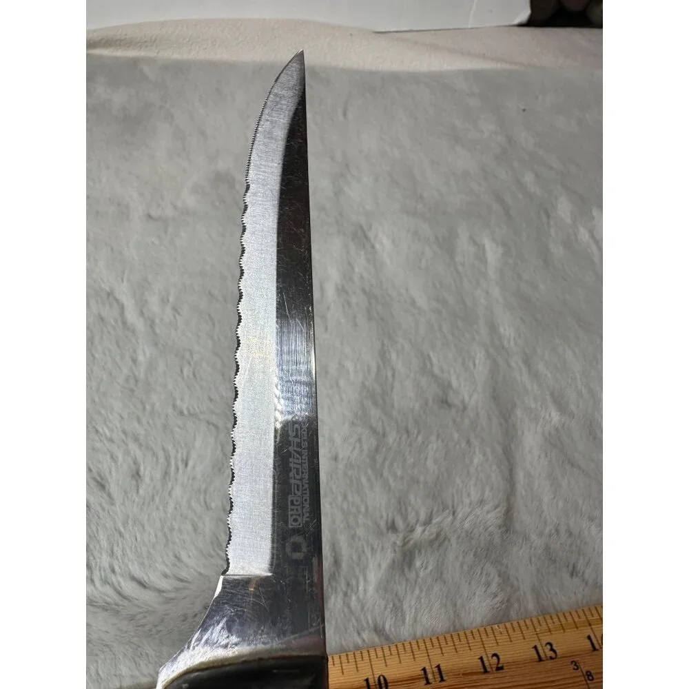 JA Henckles Ever Sharp Knife Pro 5 Inch Serrated Boning Professional Forged